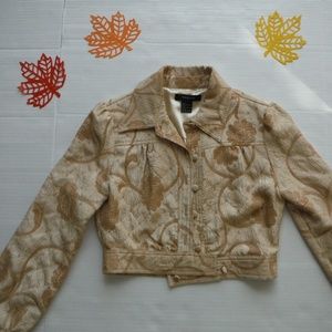 Arden B Cropped Jacket Size Small